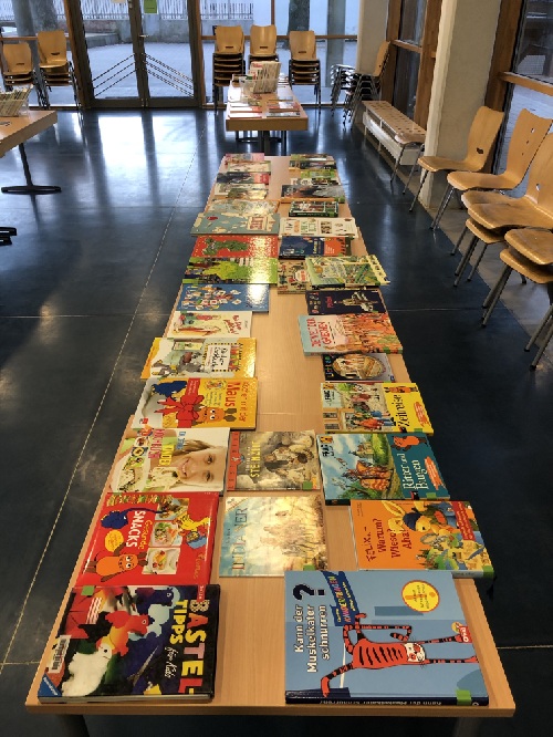 Bücherauslage